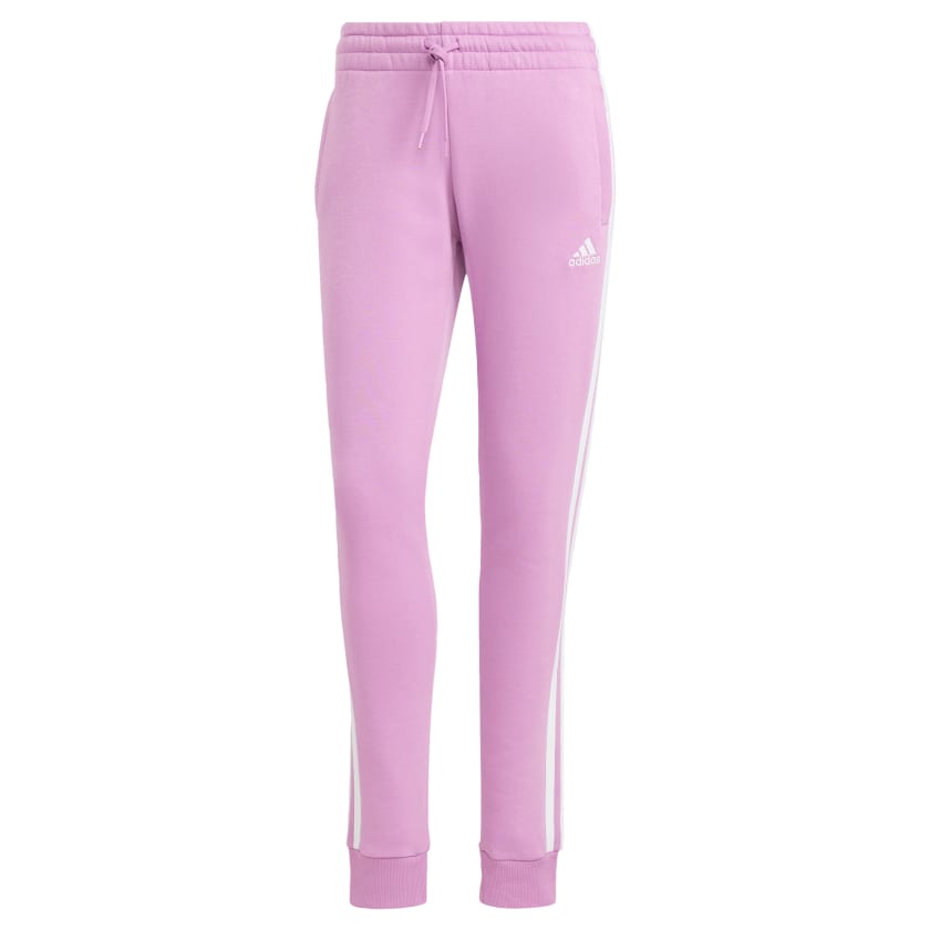 adidas women Essentials 3-Stripes Fleece Pants - Picture 17 of 23