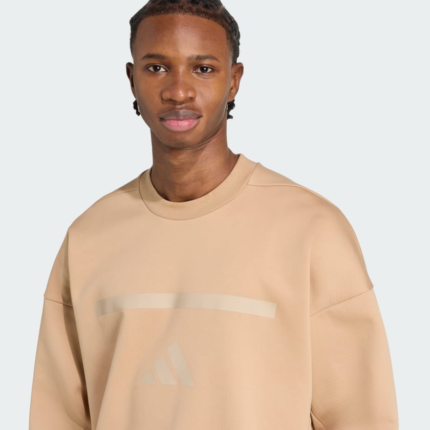 как выглядит adidas men New adidas Z.N.E. Sweatshirt фото