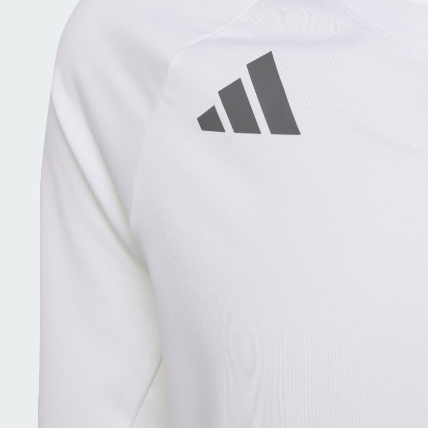 как выглядит adidas kids HILO Long Sleeve Volleyball Jersey Kids фото