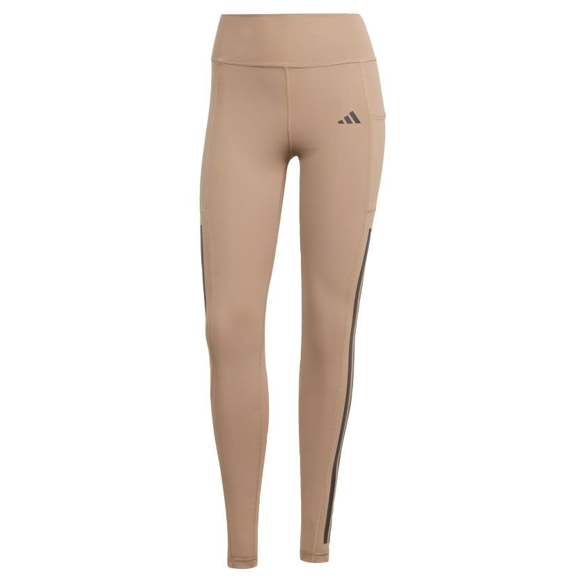 как выглядит adidas women Optim 3-Stripes Full-Length Leggings фото