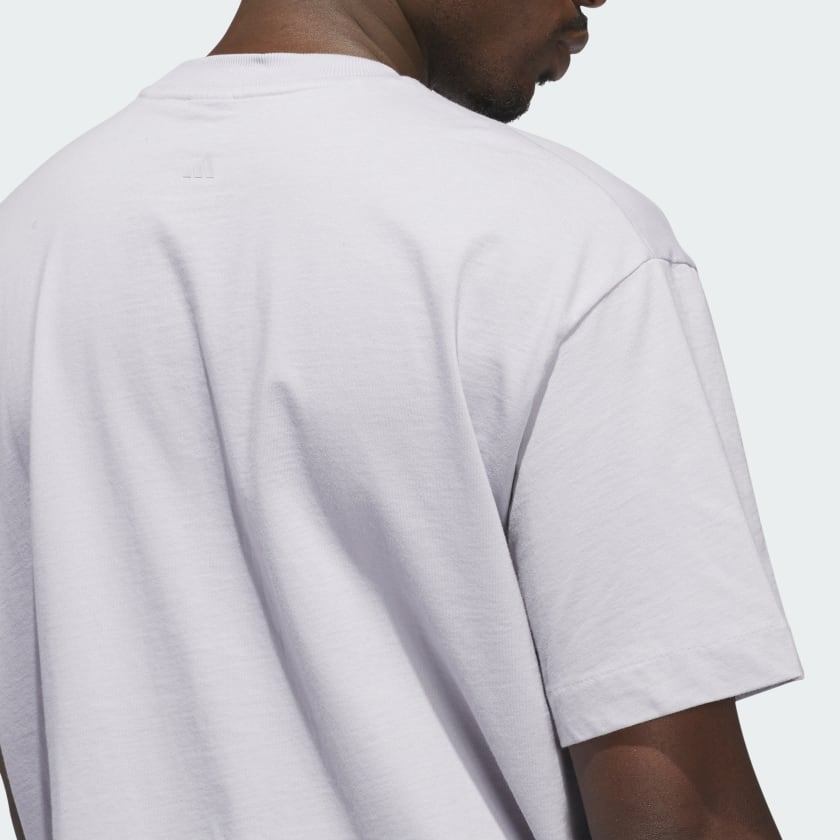 adidas men adidas Basketball Tee (Gender Neutral)