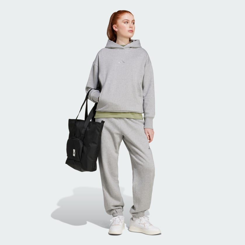 как выглядит adidas women ALL SZN Fleece Loose Pants фото