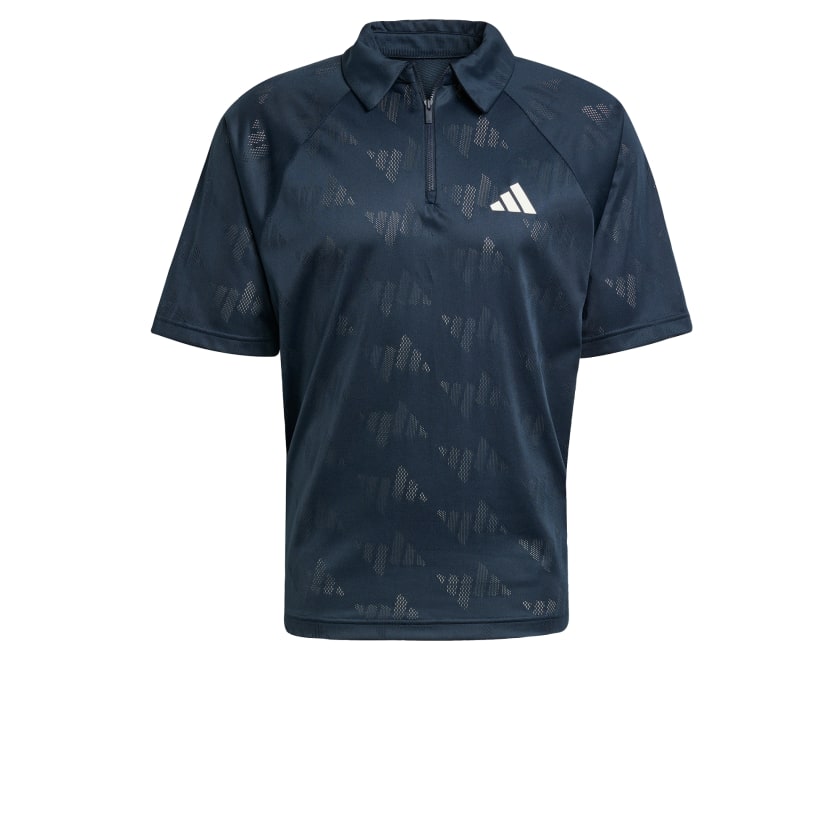 как выглядит adidas men Stadium Jacquard Polo Tee фото