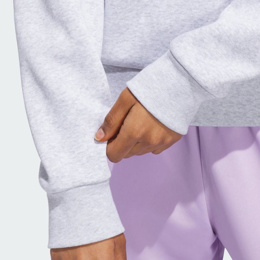 как выглядит adidas women Seasonal Essentials Pearls Graphic Sweatshirt фото