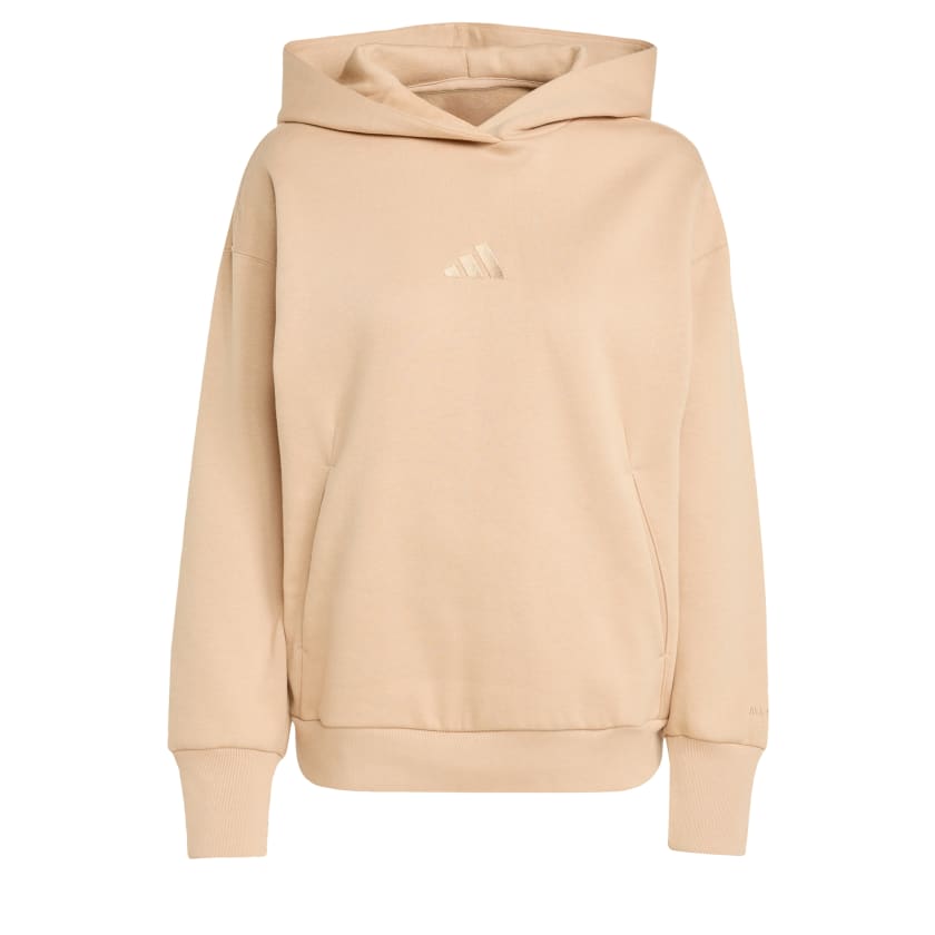 как выглядит adidas women ALL SZN Fleece Loose Hoodie фото