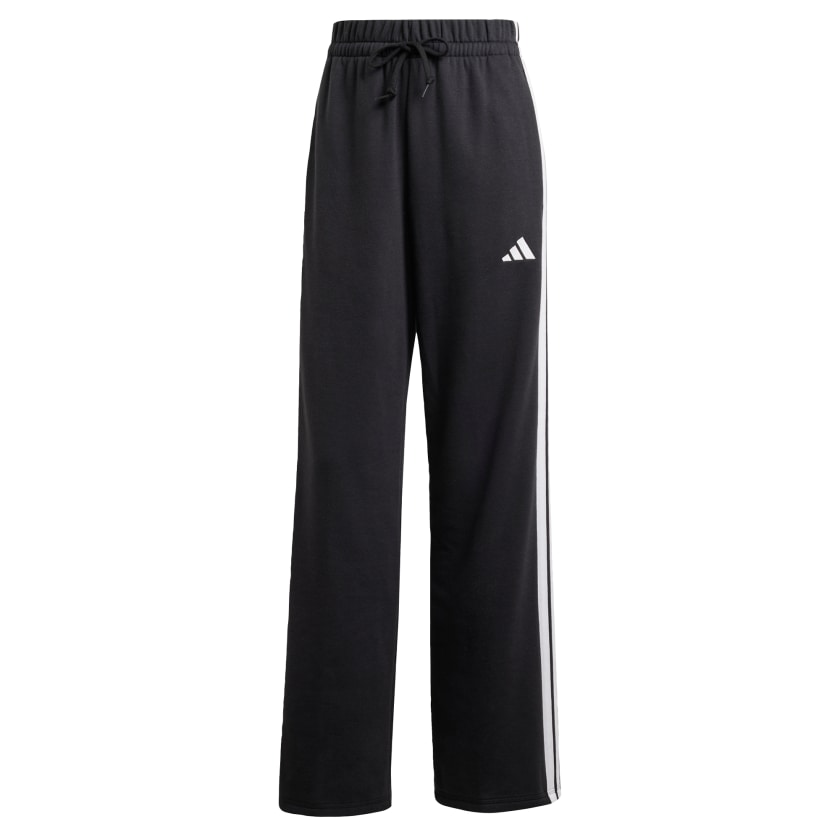 adidas women Essentials 3-Stripes Open Hem French Terry Pants - Picture 12 of 36