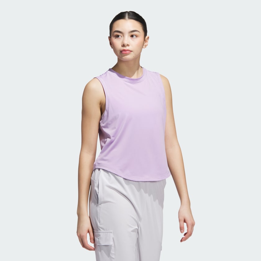 как выглядит adidas women Designed for Train Workout Tank фото