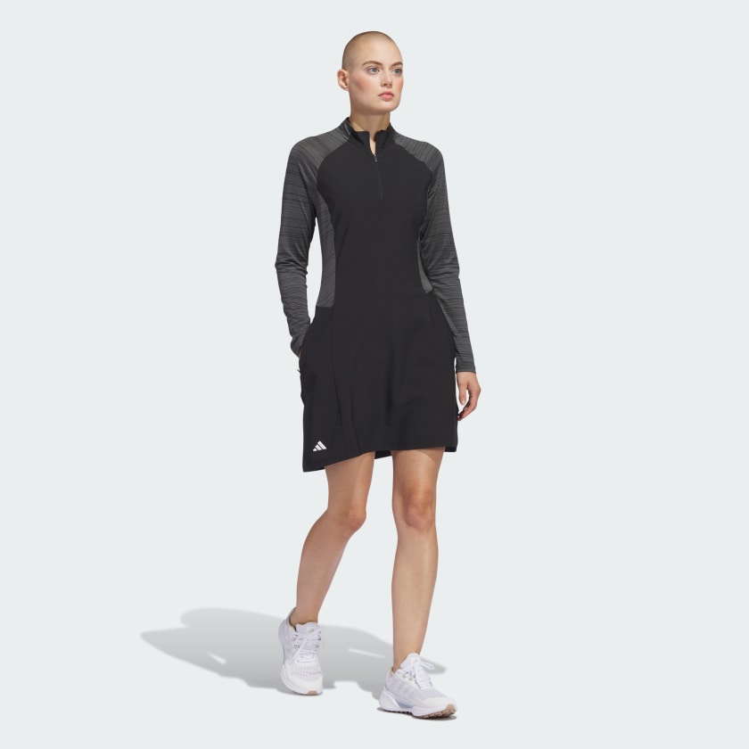 как выглядит adidas women Ultimate365 Long Sleeve Dress фото