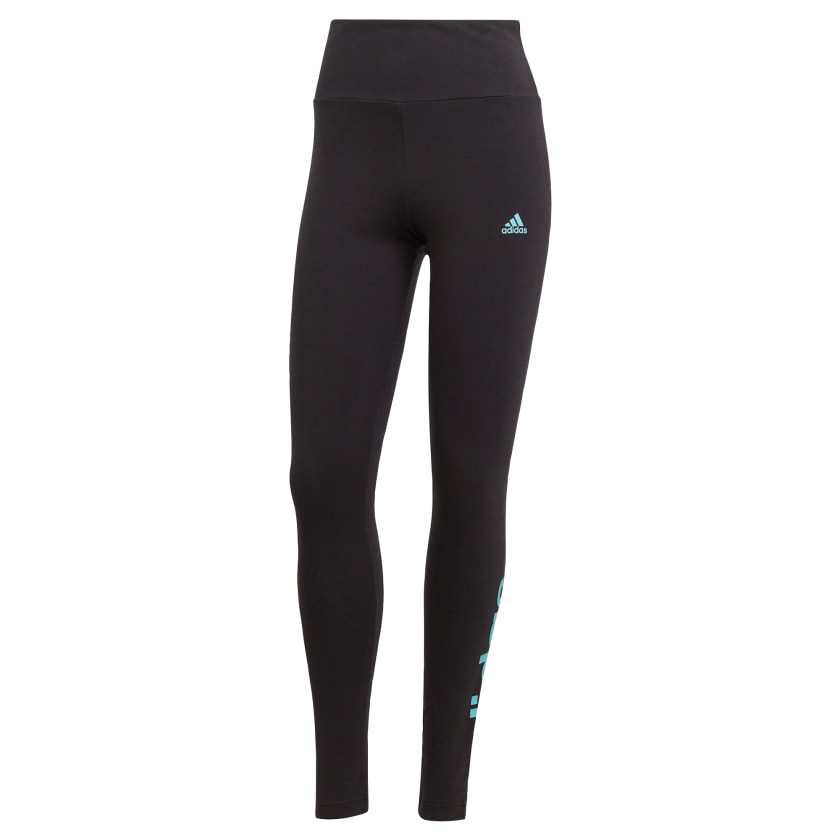adidas Women's Essentials High-Waisted Logo Leggings, Preloved Fig at   Women's Clothing store