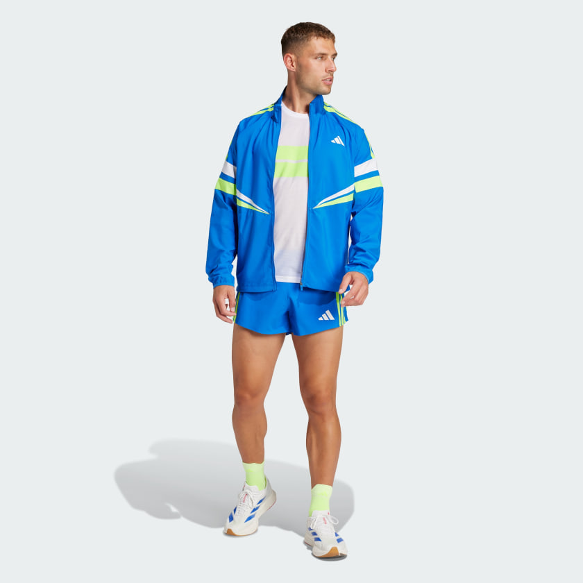 как выглядит adidas men Adizero Retro Running Jacket фото