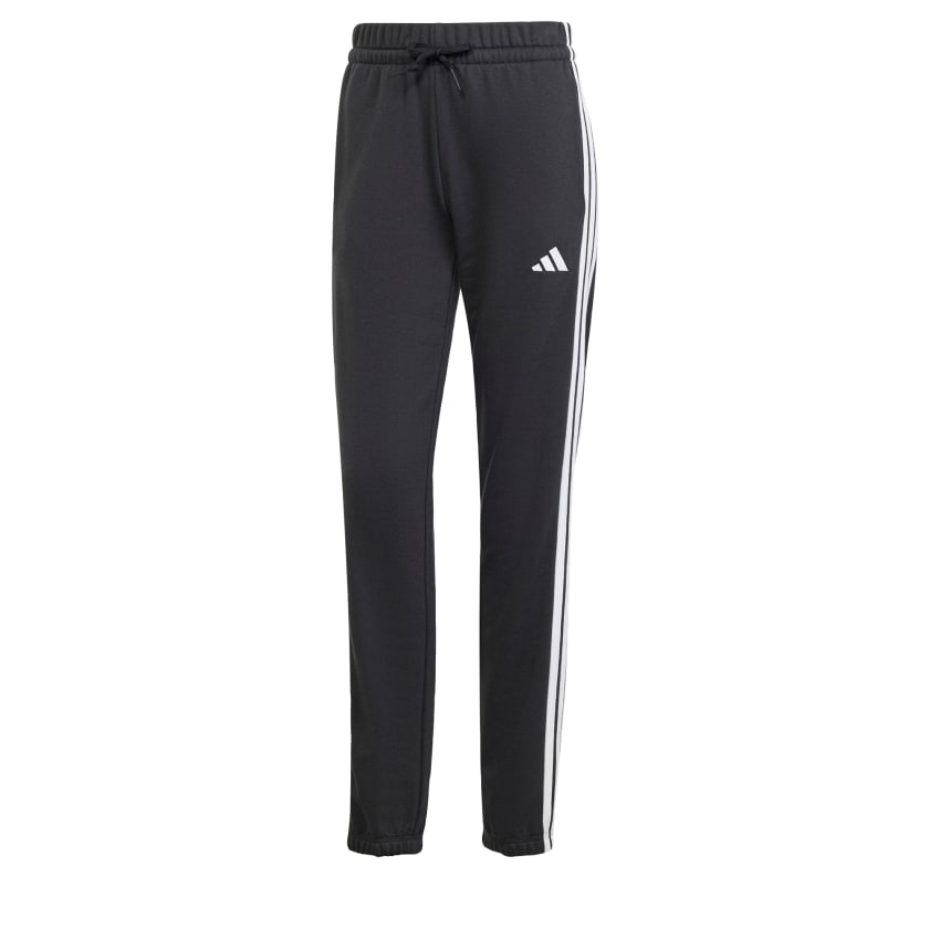 adidas women Essentials 3-Stripes French Terry Cuffed Pants