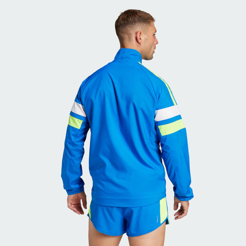 как выглядит adidas men Adizero Retro Running Jacket фото