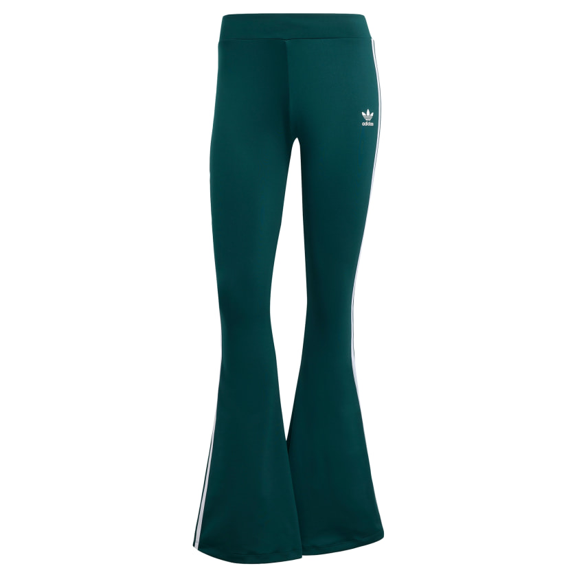 как выглядит adidas women Flared Leggings фото