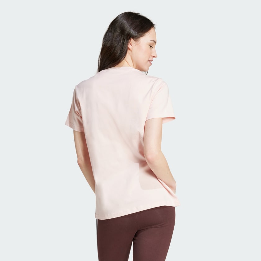 как выглядит adidas women Essentials Logo Tee фото