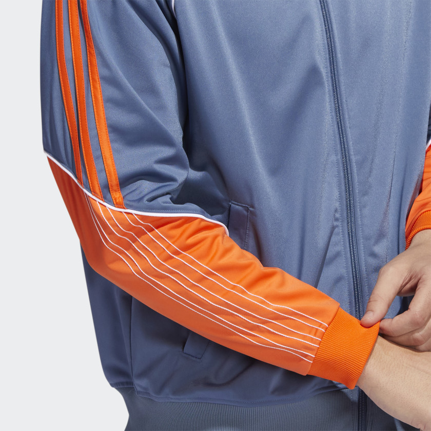 Adidas SST олимпийка мужская оранжевая