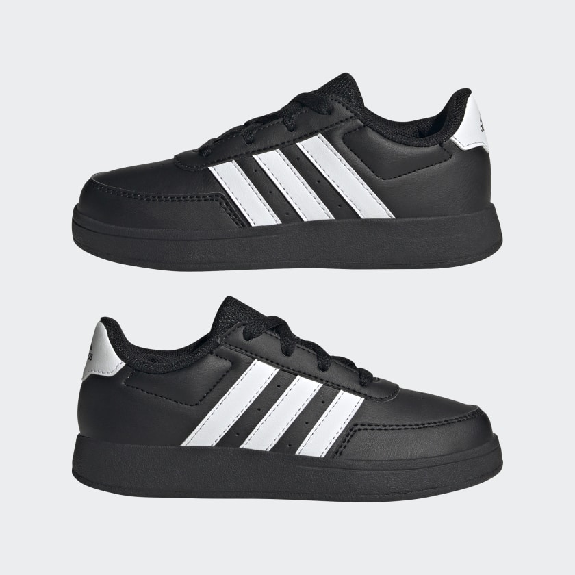 как выглядит adidas kids Breaknet Lifestyle Court Lace Shoes фото