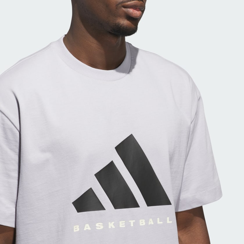 adidas men adidas Basketball Tee (Gender Neutral)