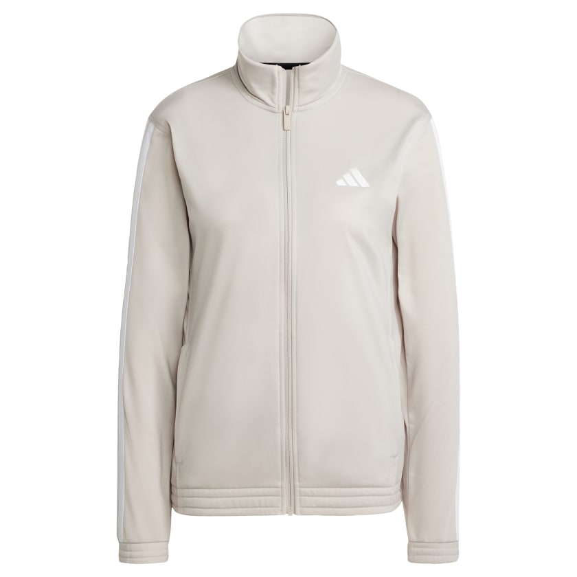 как выглядит adidas women Tricot 3-Stripes Track Jacket фото