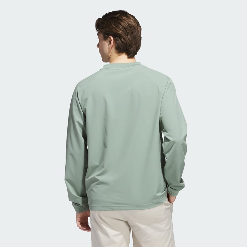 adidas men Go-To Wind Crewneck Pullover - Picture 9 of 13
