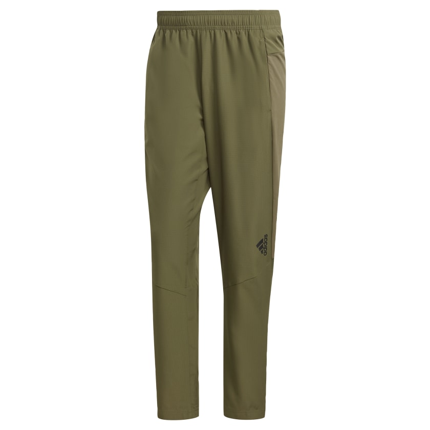 как выглядит adidas men AEROREADY Designed for Movement Training Pants фото