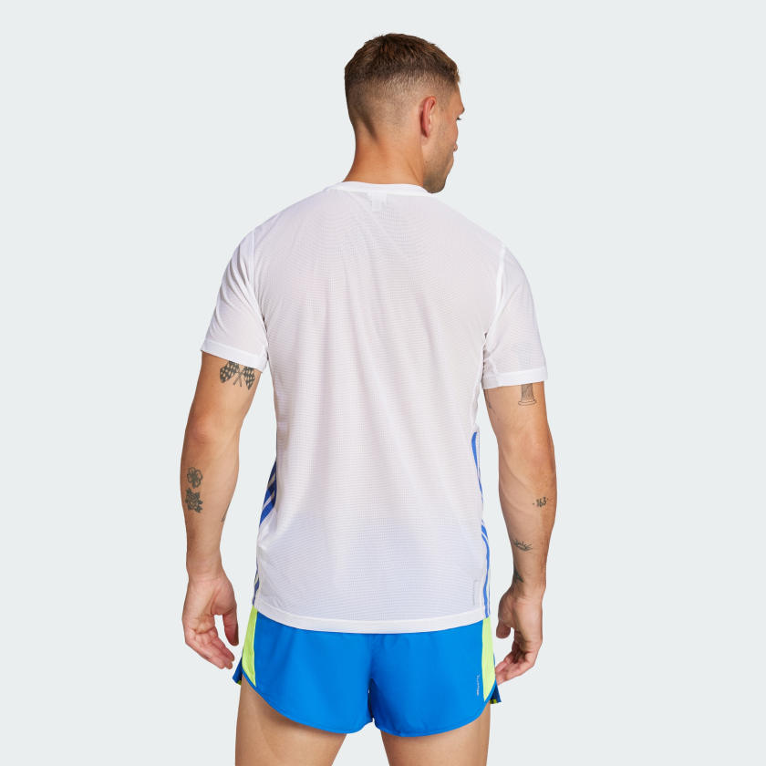 adidas men Adizero Retro Running Tee - Picture 8 of 34