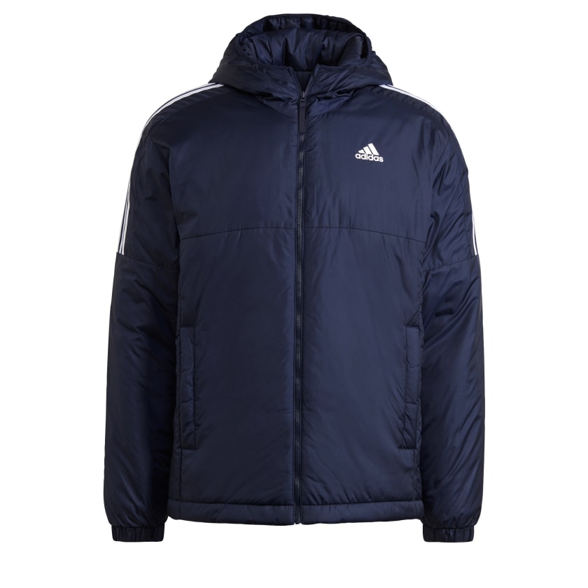 как выглядит adidas men Essentials Insulated Hooded Jacket фото