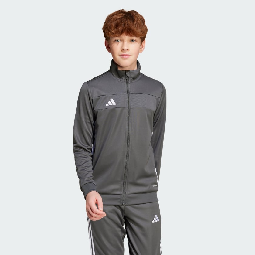 как выглядит adidas kids Tiro 25 Essentials Training Jacket Kids фото