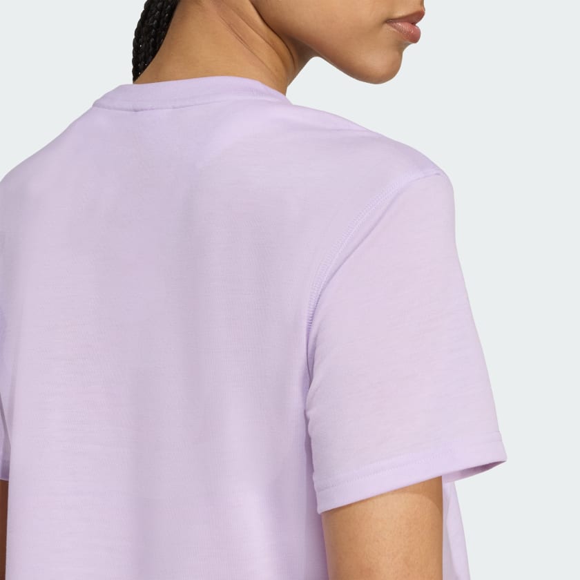 как выглядит adidas women Train Essentials Boxy Workout Tee фото