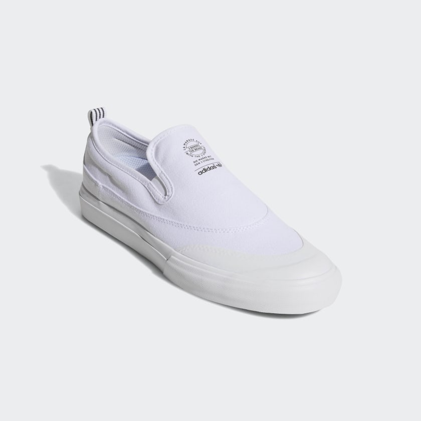 adidas Matchcourt Slip-On ADV Shoes - White | adidas Canada