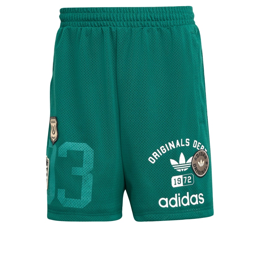 как выглядит adidas men adidas Originals Dept. Graphic Mesh Short фото