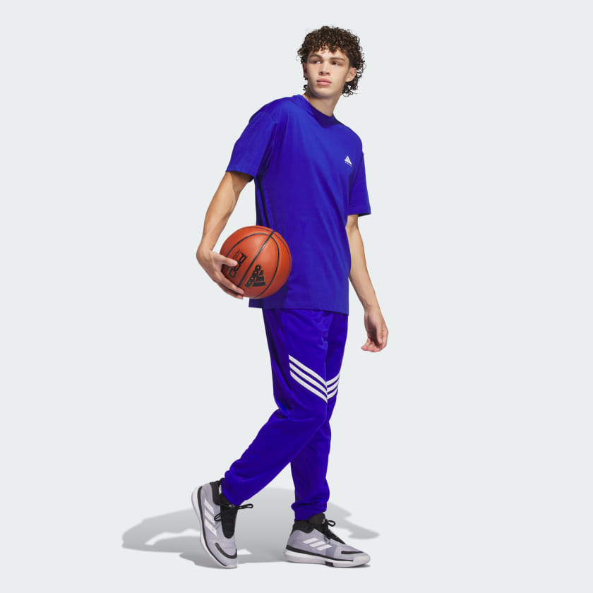 как выглядит adidas men Adidas Basketball Crazy Warm Fleece Pants фото