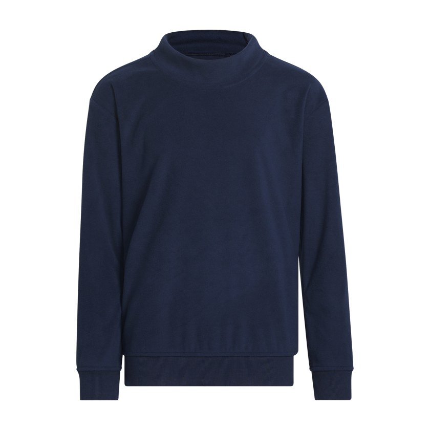 как выглядит adidas kids Fleece Mock Pullover Kids фото