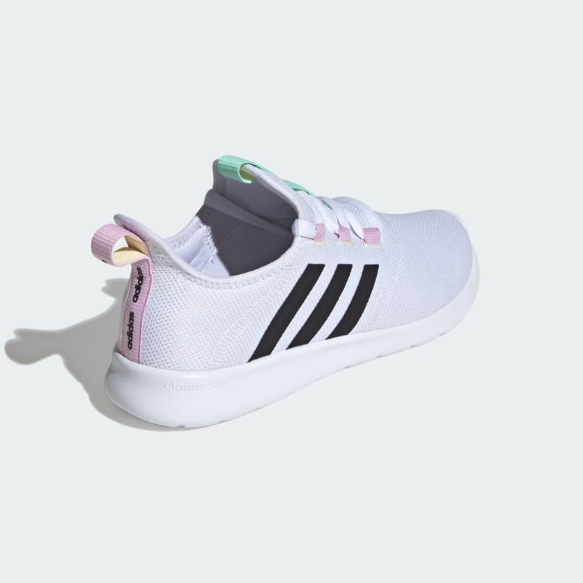 Adidas Cloudfoam Pure 2.0 5 Cloud White Core Black Pulse Mint 6 790 155673060368