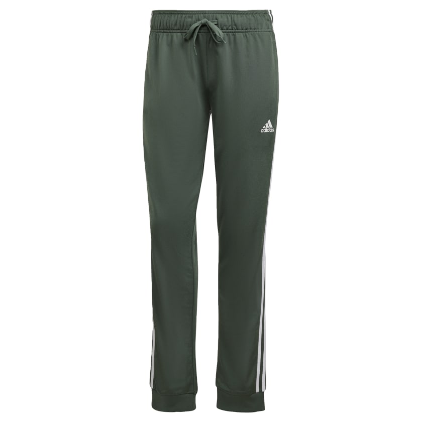 adidas Essentials Warm-Up Slim Tapered 3-Stripes Women's Tracksuit Pants -  Free Shipping