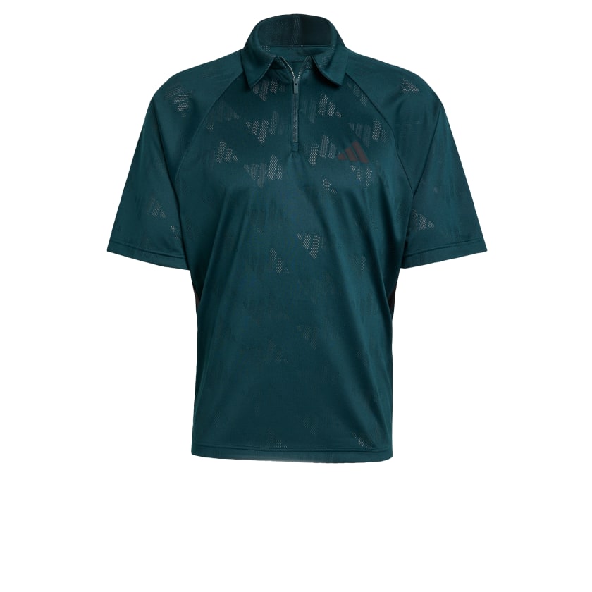 как выглядит adidas men Stadium Jacquard Polo Tee фото