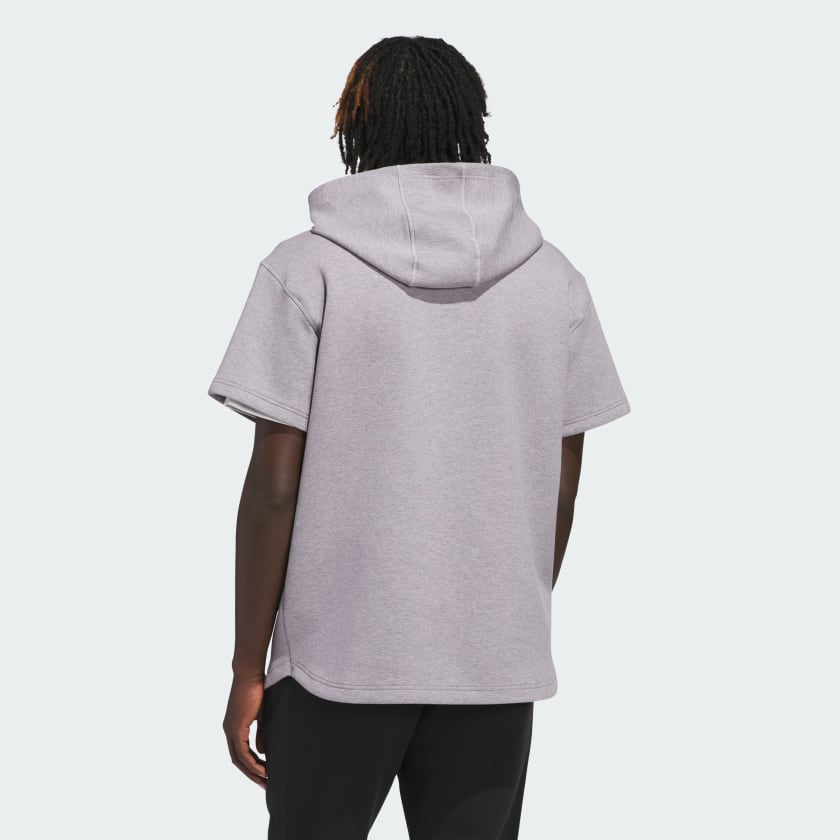 как выглядит adidas men Dugout Short Sleeve Hoodie Gender Neutral фото