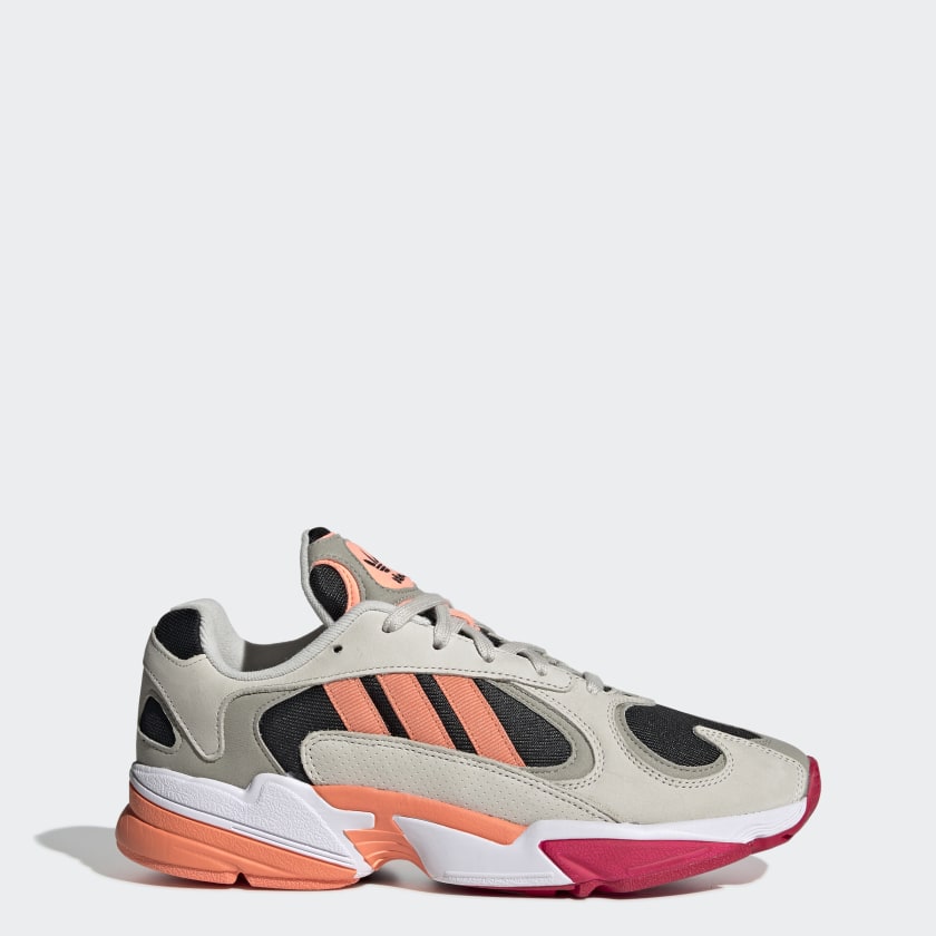 mens pink adidas yung 1 trainers Online