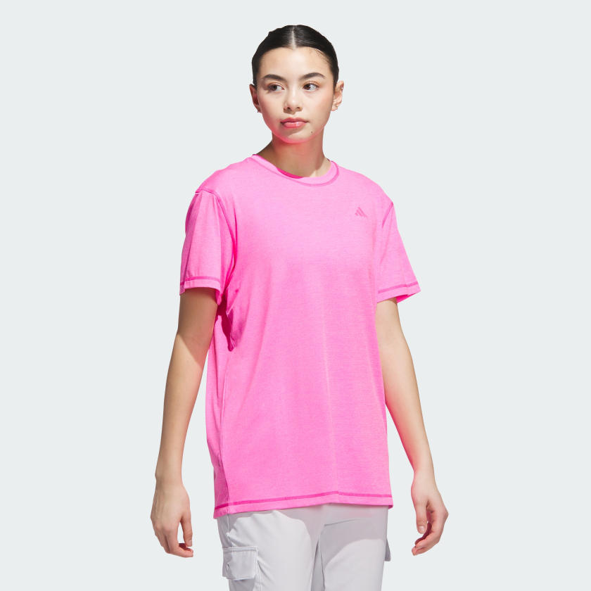 как выглядит adidas women Designed for Train Everyday Workout Tee фото