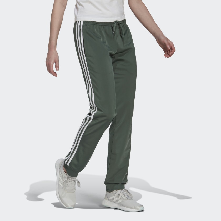 Primegreen Essentials Warm-Up Slim Tapered 3-Stripes Track Pants | eBay