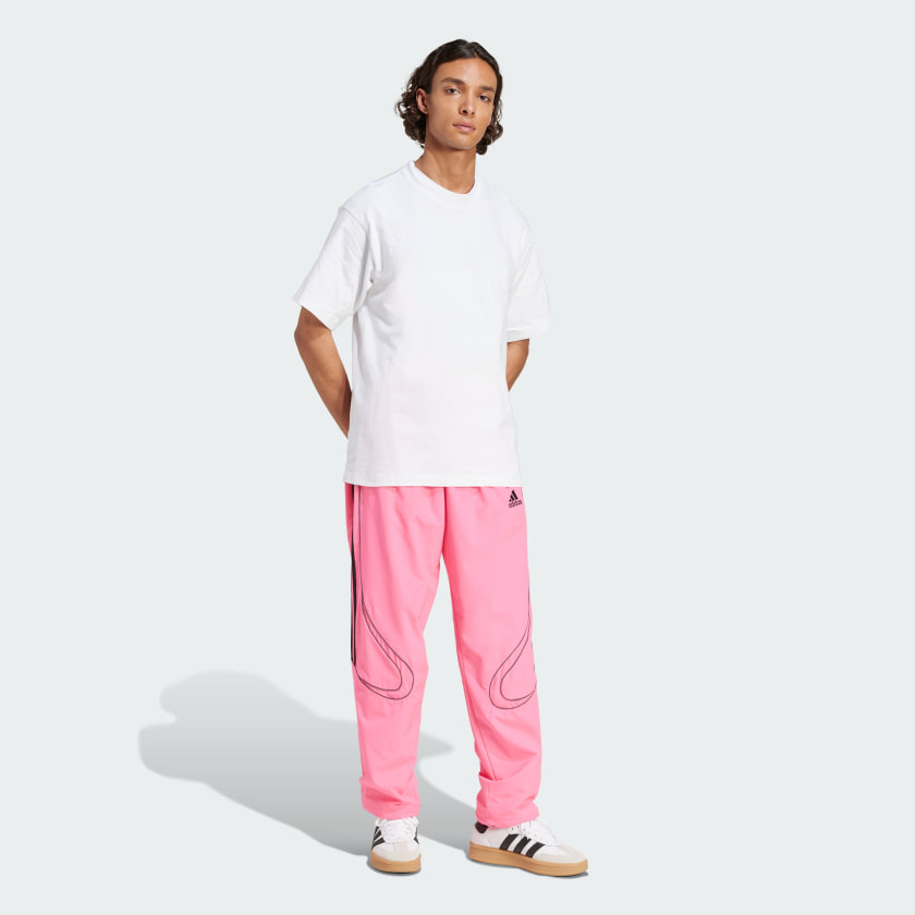 как выглядит adidas men Teamgeist Adicolor Track Pants фото