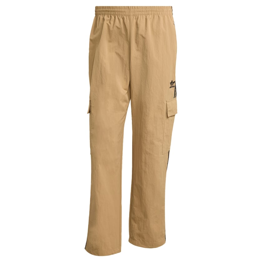 как выглядит adidas men Adicolor Classics 3-Stripes Cargo Pants фото