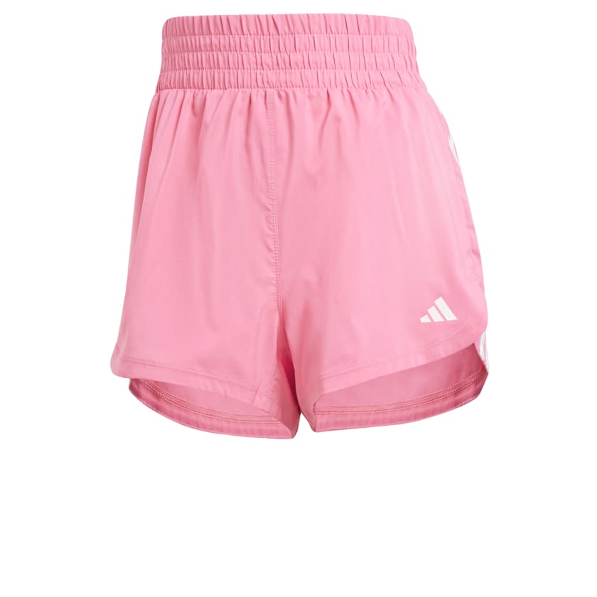 adidas women Pacer Training 3-Stripes Woven High-Rise Shorts - Picture 24 of 30