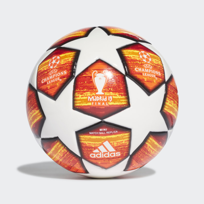 bola champions league laranja