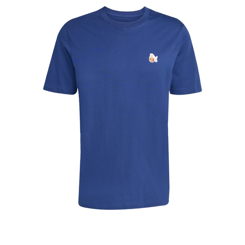 как выглядит adidas men Dog Hoop Patch Graphic Tee фото