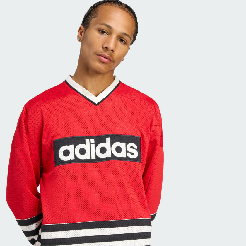 как выглядит adidas men HOCKEY JERSEY фото