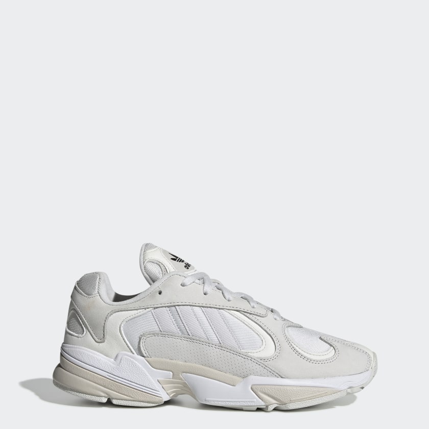 mens pink adidas yung 1 trainers