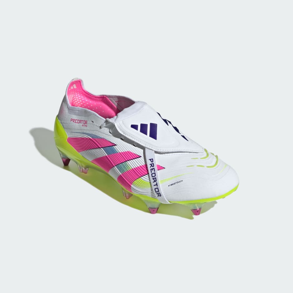 Ghete de fotbal cu limbă pliată pentru teren moale Predator Elite