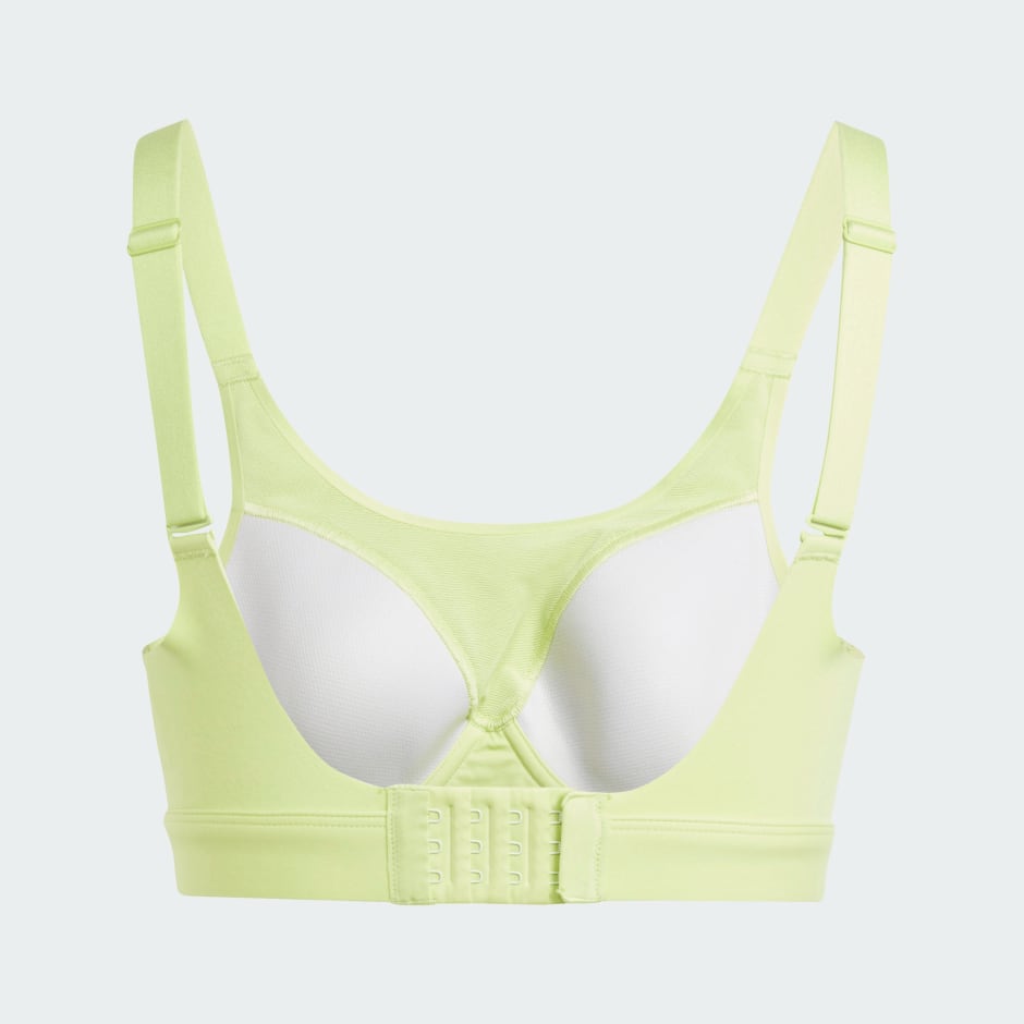 Clothing - Tailored Impact Luxe Training High-Support Bra - Green ...