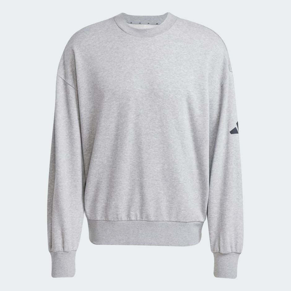 Bluză sport Essentials cu croială lejeră, logo și 3 bare