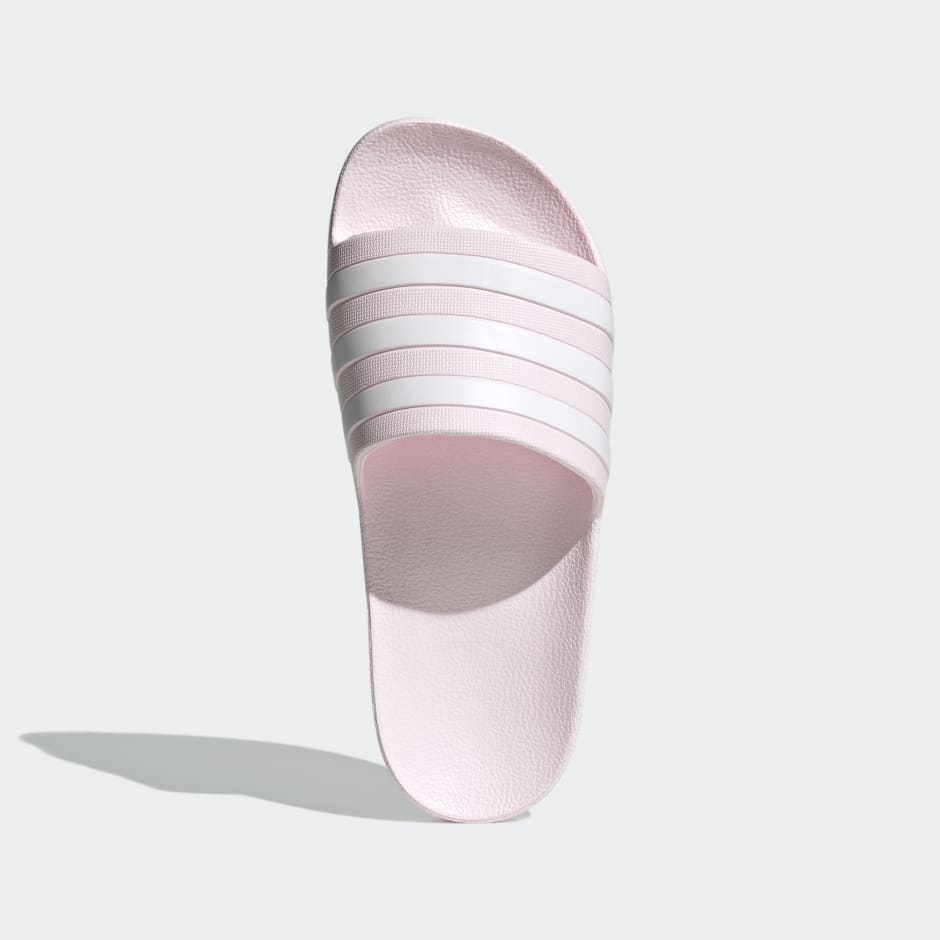 Pink adidas shop flip flops